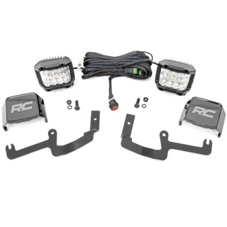 Zestaw lamp LED 3" Rough Country Wide Angle Series