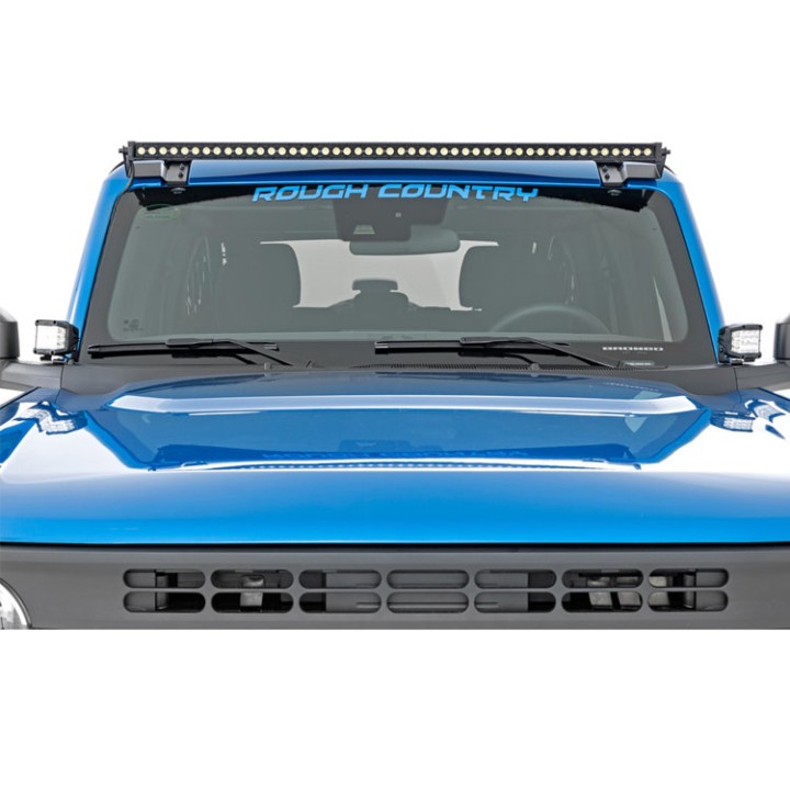 Lampy LED 2" kwadratowe Spot Beam Rough Country Black Series