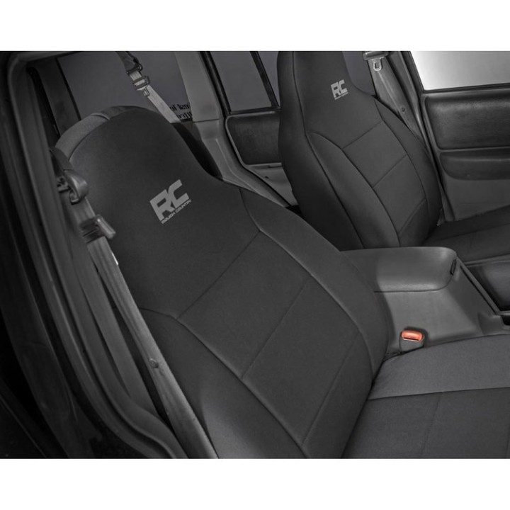 Komplet pokrowców na fotele neoprene black Rough Country