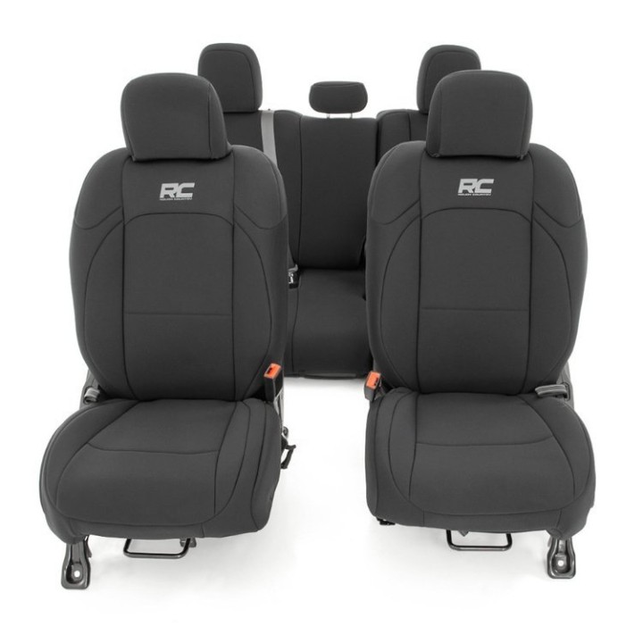 Komplet pokrowców na fotele neoprene black Rough Country