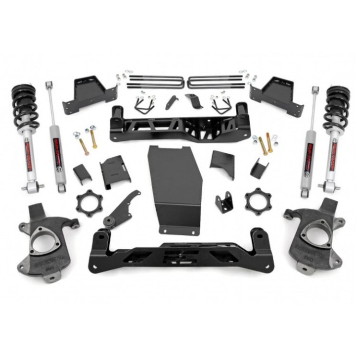 Zestaw zawieszenia do wahaczy ze stali odlewanej Rough Country Lift 6"