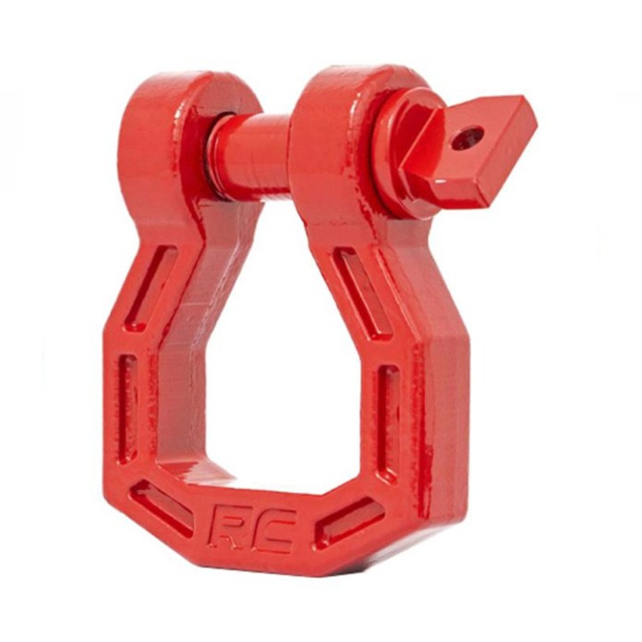 Szekle czerwone Rough Country D-ring 3/4"