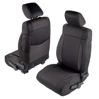 Komplet pokrowców na fotele Black Sides/Black Center neopren Smittybilt