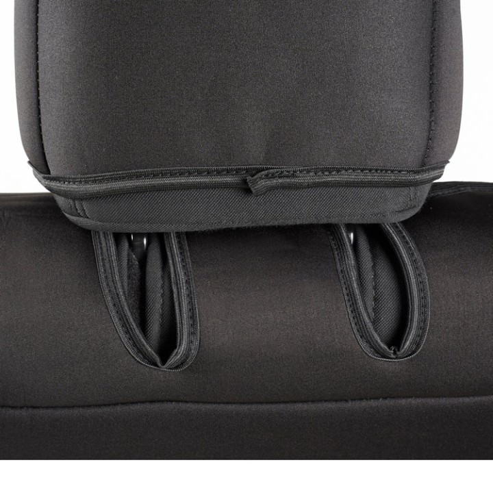 Komplet pokrowców na fotele Black Sides/Black Center neopren Smittybilt