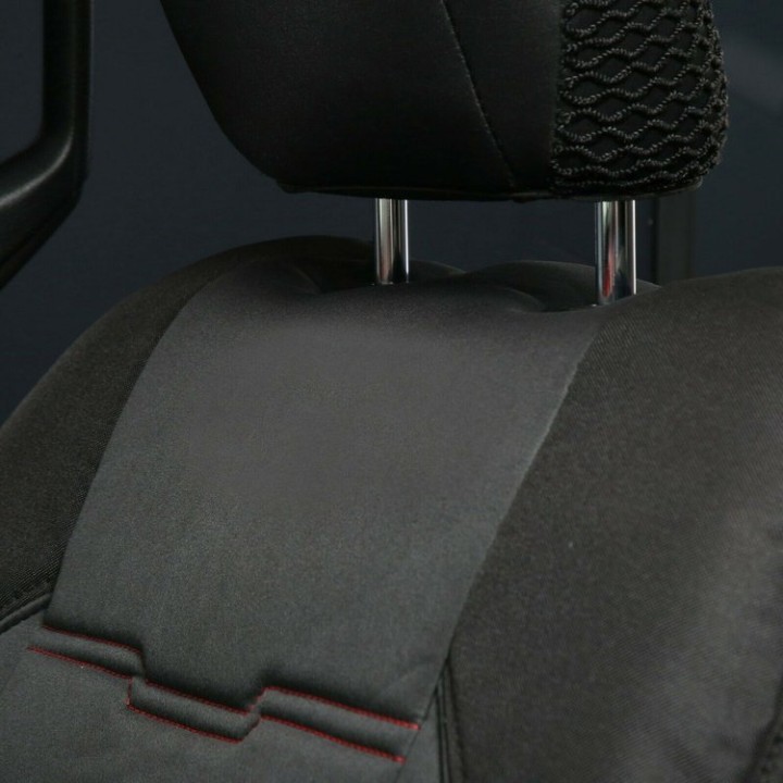 Komplet pokrowców na fotele neoprene black/black Smittybilt GEN2