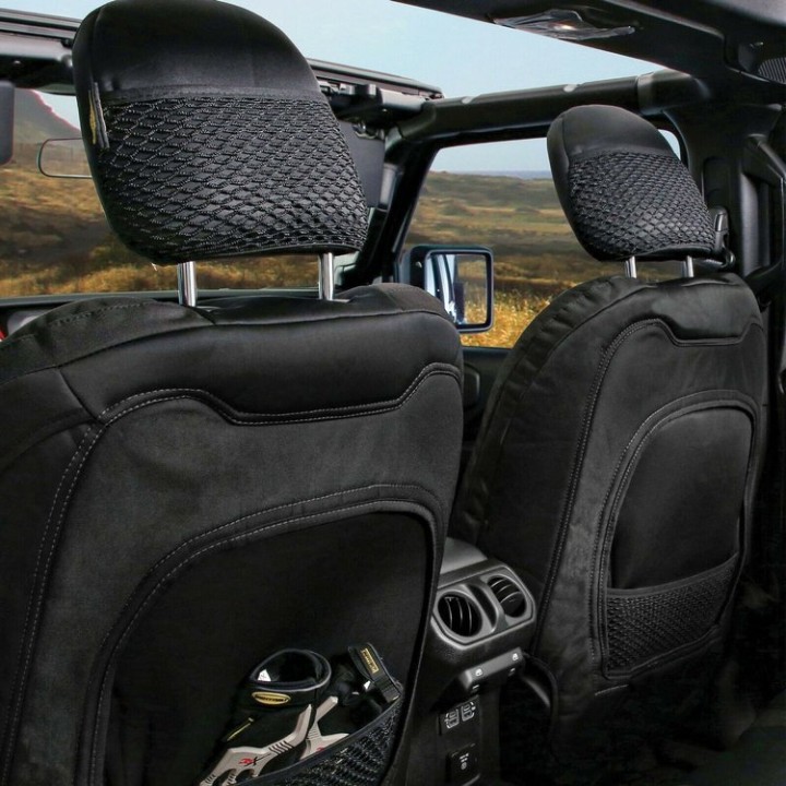 Komplet pokrowców na fotele neoprene black/black Smittybilt GEN2