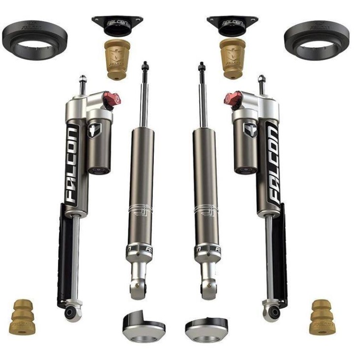 Zestaw wyrównujący z amortyzatorami Falcon Sport Tow/Haul TeraFlex Lift 0-2"