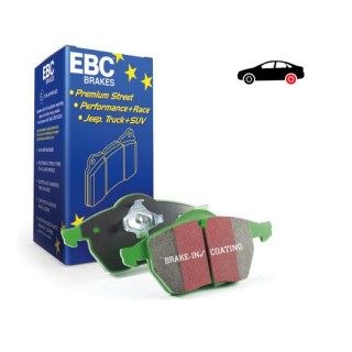 DP63102 - Zestaw klocków hamulcowych seria GREENSTUFF EBC Brakes tylne Wrangler JL JLU 342mm tarcza