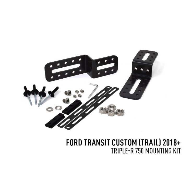 Zestaw do montażu oświetlenia LAZER ST4 Evolution w fabrycznym grillu - Ford Transit (2015 -)