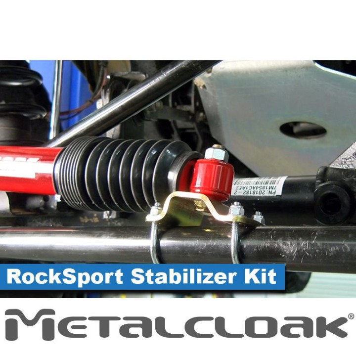 RockSport Steering Stabilizer Kit, JK Wrangler