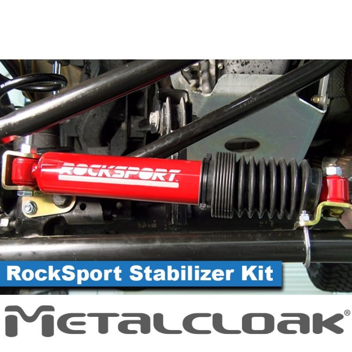 RockSport Steering Stabilizer Kit, JK Wrangler