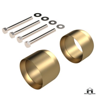 Jeep JK Wrangler Exhaust Spacer Kit ('12 - '18)