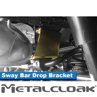 JK Wrangler | JL Wrangler, Rear Sway Bar 4" Drop Bracket