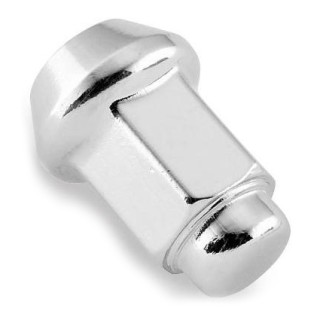 3/8' 24 TAPERED CHROME LUG NUT BOX OF 16