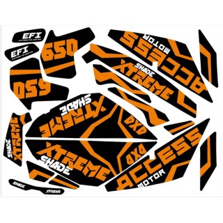 600cc Shade Xtreme Black