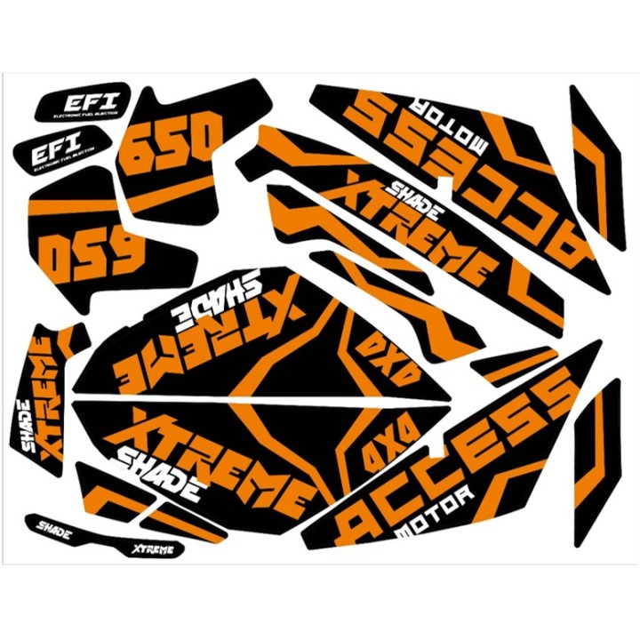 600cc Shade Xtreme Black