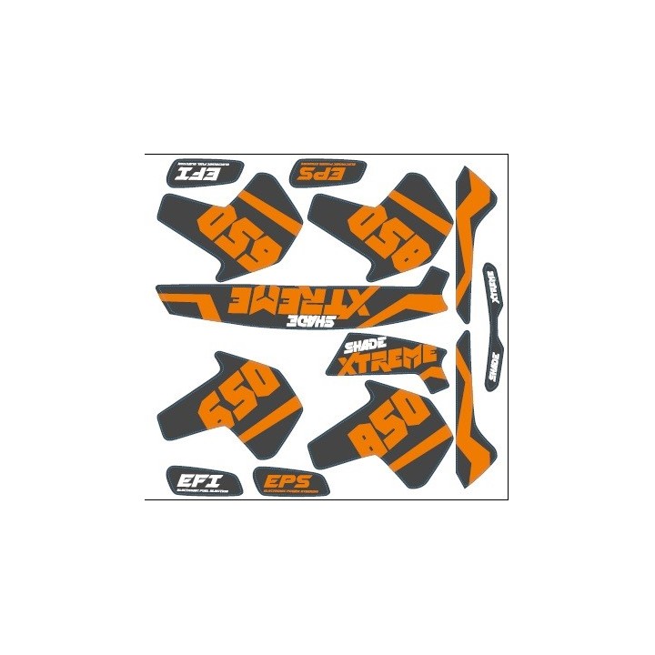 600cc/800cc Shade Xtreme Grey (Lite ver.)