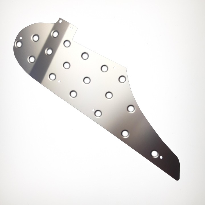 CUSHION, LEG SHIELD, (ALUMINUM)