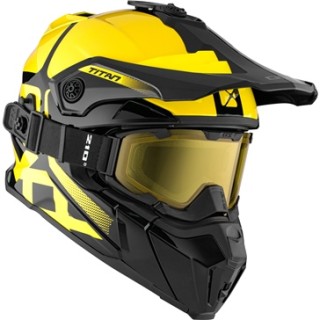 KASK CKX TITAN BLACK/YELLOW XL