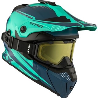 KASK CKX TITAN D.BLUE/GREEN MATT S