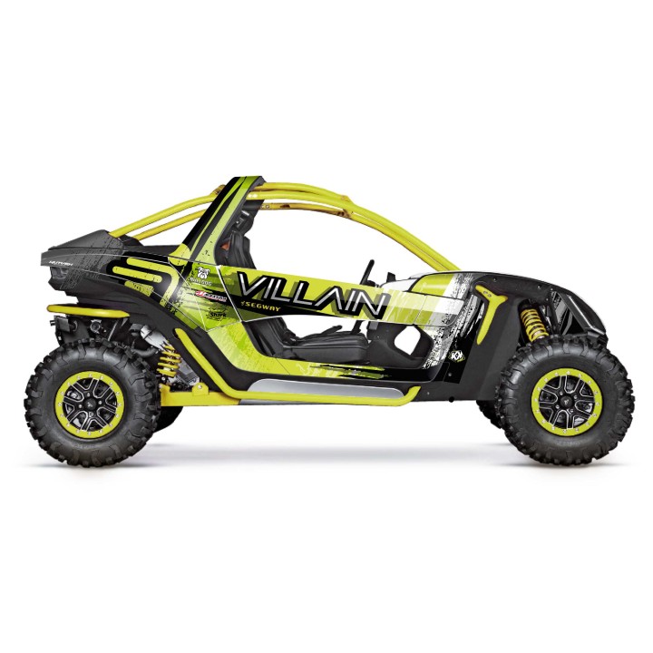Naklejki Segway Villain UT10 green neon