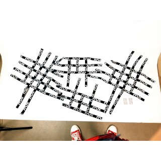 NERF BAR NETS Q1 XRW WHITE - YAMAHA YFZ 450