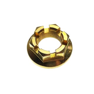 NUT, CASTLE FLANGE- M22 X 1.5