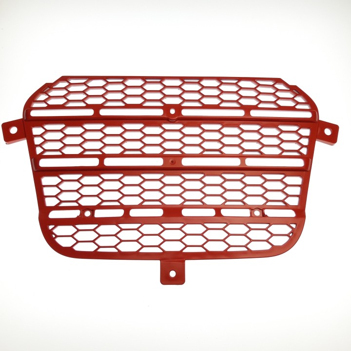 RED FRONT GRILLE