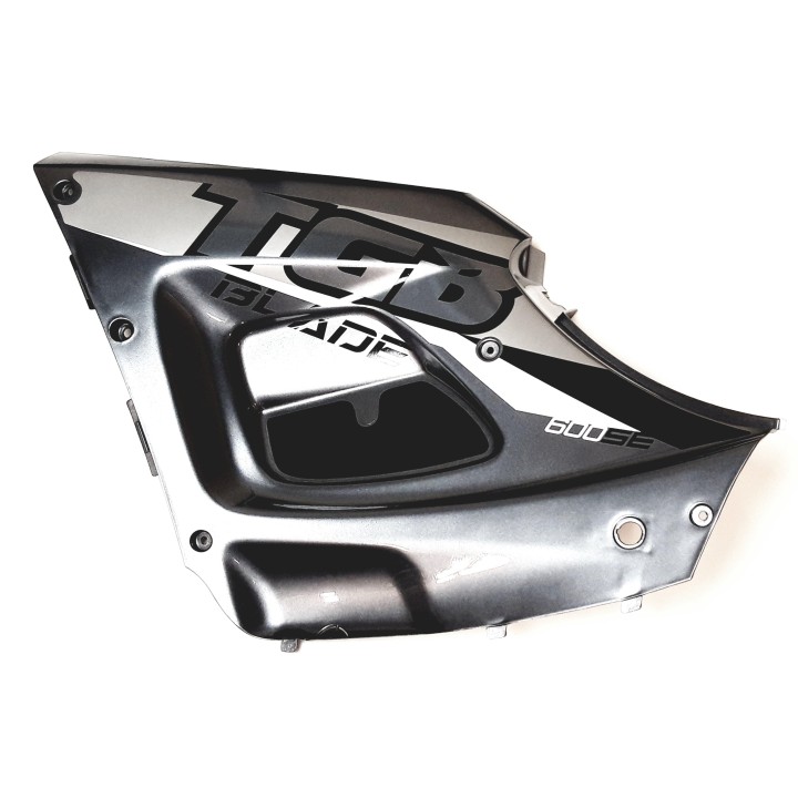 SIDE COVER, LH, WITH EMBLEM