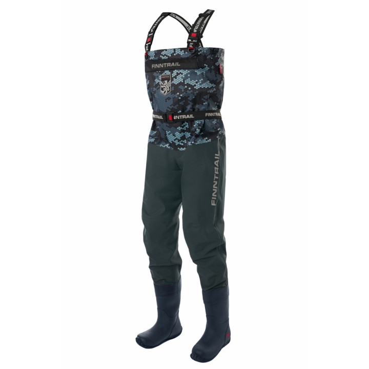 Finntrail Waders Enduro BF CamoGrey 11(44)XL