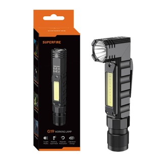 Latarka wielofunkcyjna Superfire G19 200lm USB