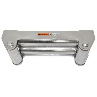 Prowadnica rolkowa WARN szeroko bbna - 25,4 cm, chromowana