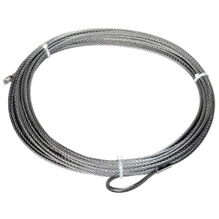 Lina stalowa do wycigarki WARN - 7,94 mm x 24,38 m, 3628 kg