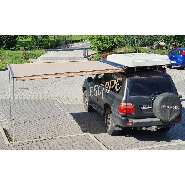 Escape Expedition Awning 1.25 × 2 m – Sand | Szekla4x4