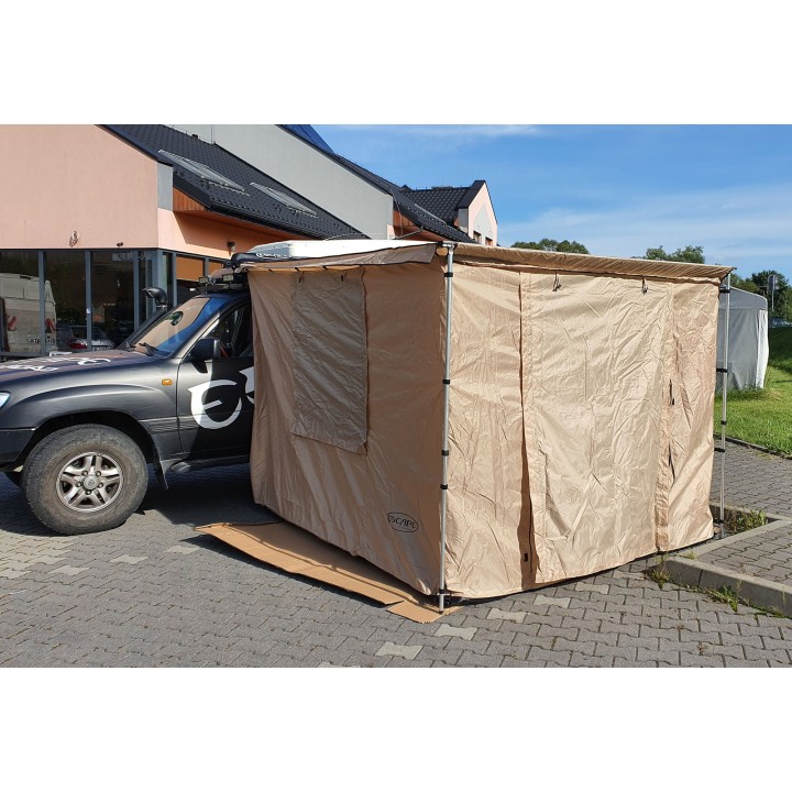 Escape Expedition Awning 1.25 × 2 m – Sand | Szekla4x4