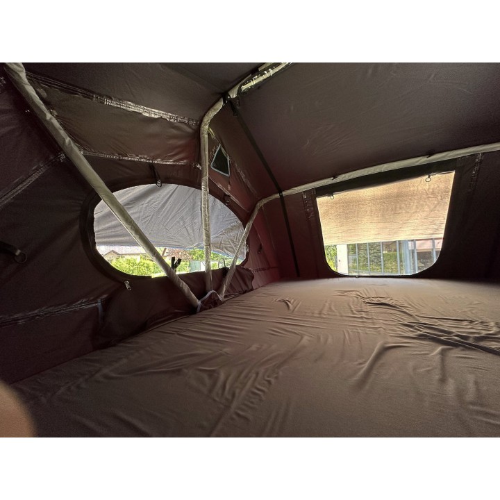 Escape INDIANA 190 cm LONG Roof Tent Day&Night with Anti-Condensation Mat – Black - view 3