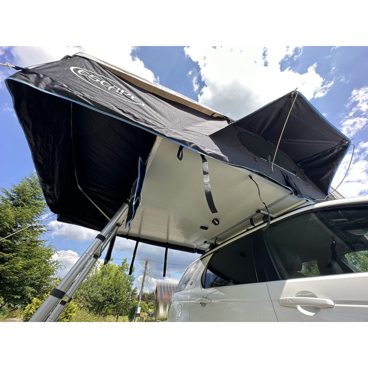 Escape INDIANA 190 cm LONG Roof Tent Day&Night with Anti-Condensation Mat – Black - view 9