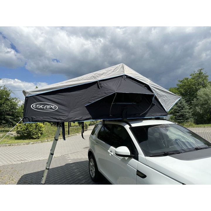 Escape INDIANA 190 cm LONG Roof Tent Day&Night with Anti-Condensation Mat – Black - view 12