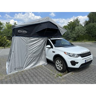 Vestibule for Escape INDIANA 140 cm LONG Roof Tent – Grey