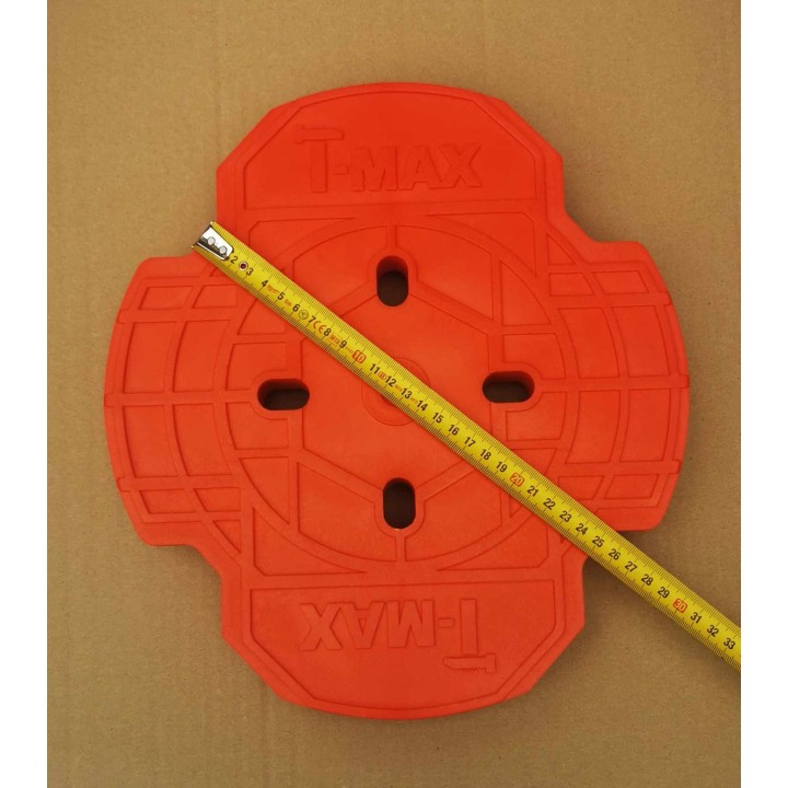 Hydraulic jack t-max base