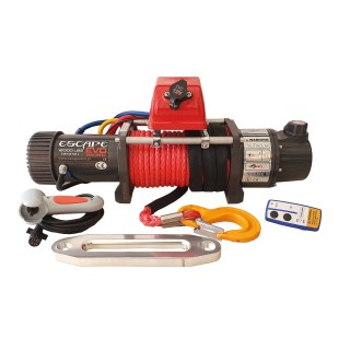 Winch Escape EVO 12000 lbs with synthetic rope - ELECTRIC WINCHES