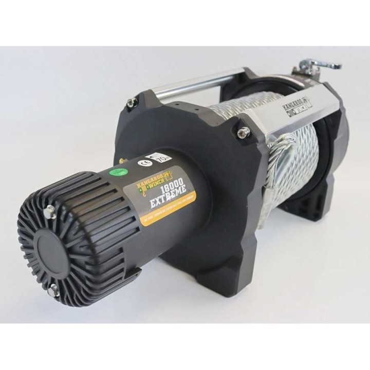 Winch Kangaroowinch K18000 Extreme 24V with steel cable