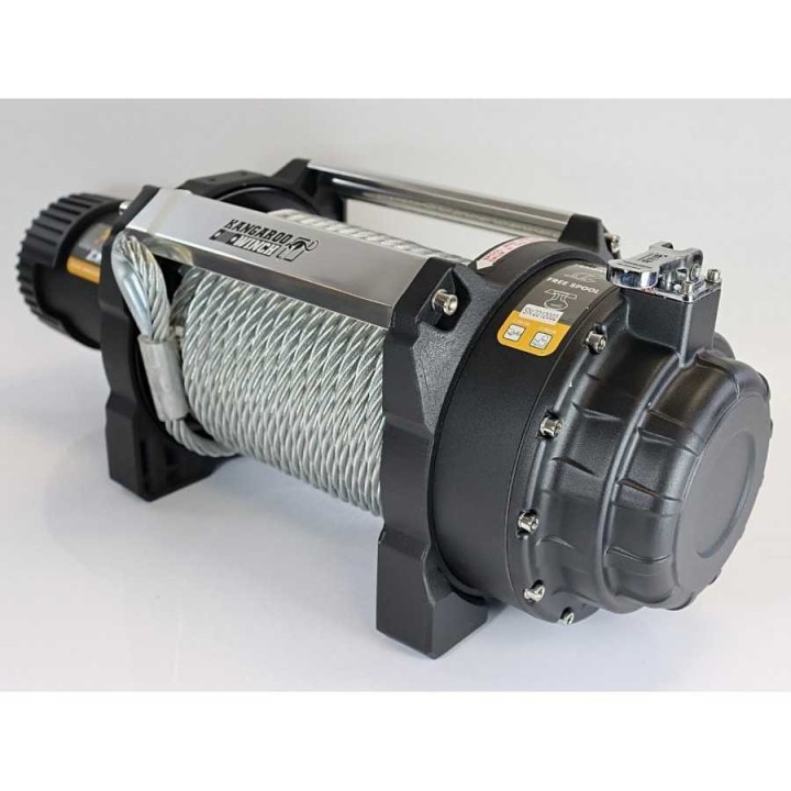 Winch Kangaroowinch K18000 Extreme 24V with steel cable
