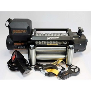 Kangaroowinch K14000 XP 24V Winch with Steel Cable