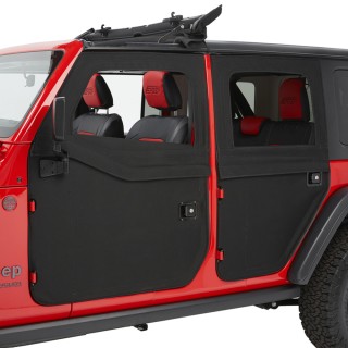 Komplet przednich drzwi dzielonych do Wrangler JLU Bestop