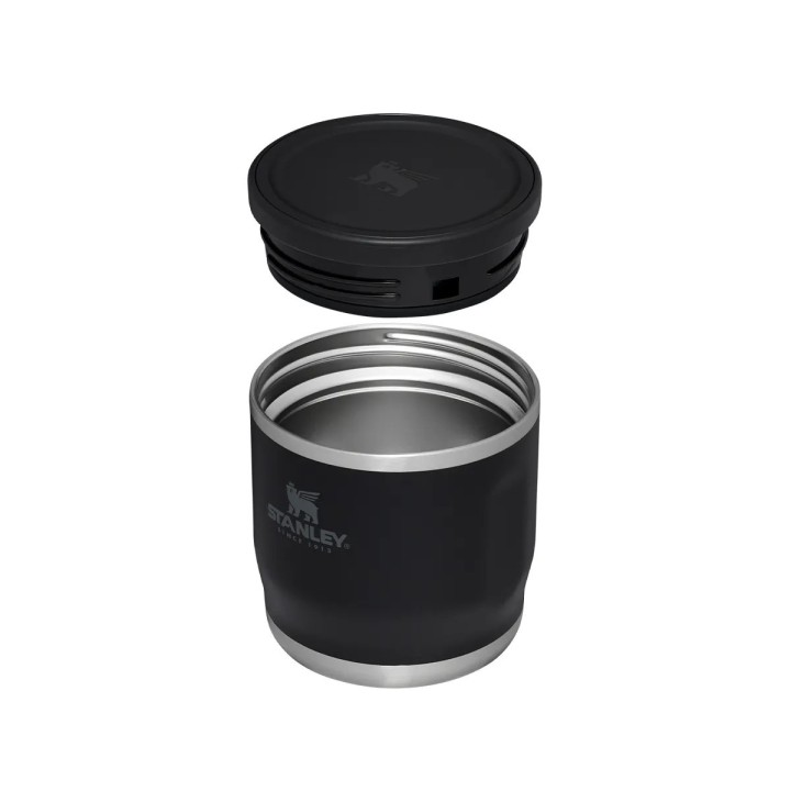 THERMAL FOOD FLASK THE ADVENTURE 0.35 L - BLACK / STANLEY