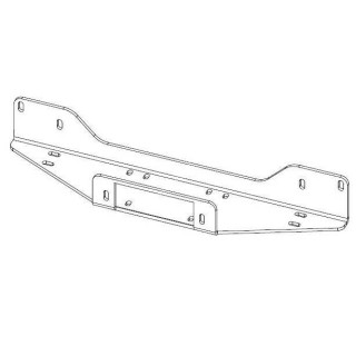 Winch Mounting Plate - Isuzu D-Max (2007 - 2011)