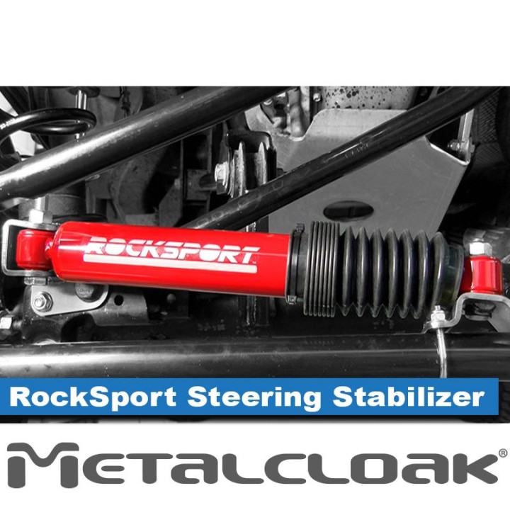 MetalCloak HD Steering System, JK Wrangler, RockSport Edition