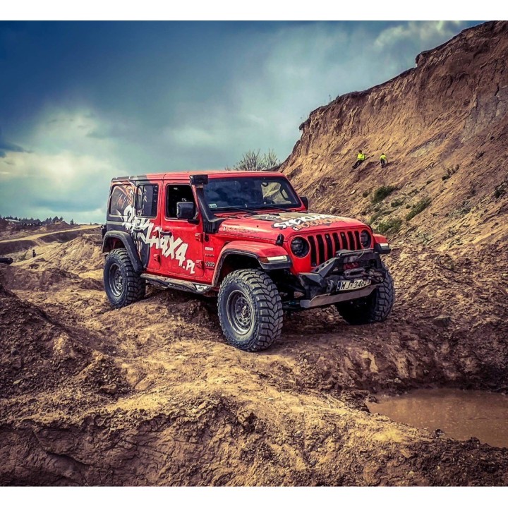 2D.2702.1-NL Front Aluminum Stubby Bumper Jeep Wrangler JL JK Gladiator (except Mojave) RIVAL 4x4 Osłony i zderzaki - view 5