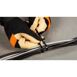 Cable Ties 4.8 x 370 mm, 75 pcs., Black 01-612 NEO